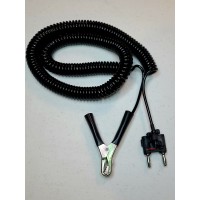 Kelvin Cable with Plier Clamp - Dual Banana